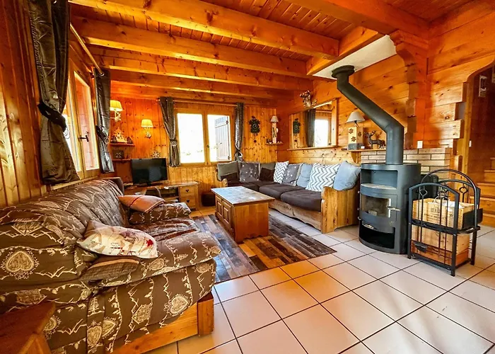 à Pour 16 Pers, Animaux Admis, Parking - Fr-1-498-39 Chalet Bernex