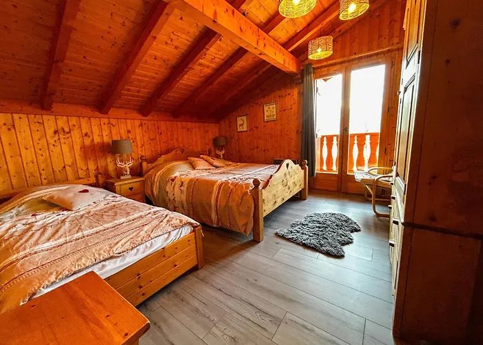 Chalet à Pour 16 Pers, Animaux Admis, Parking - Fr-1-498-39 Bernex